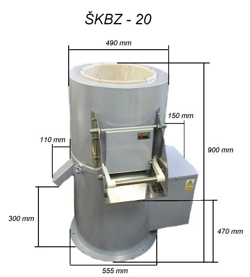 VARES ŠKBZ 20N ŠKRABKA BRAMBOR NEREZ