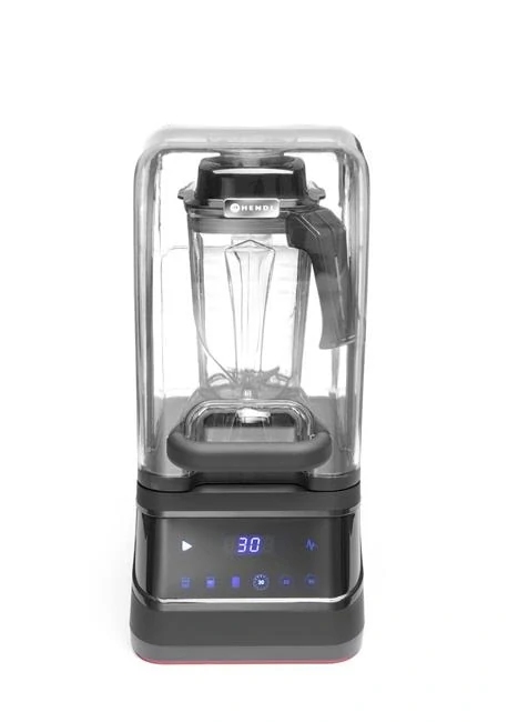 HENDI, 2,5L, Barový mixér digitální se zvukovou skříní,Černá, 220-240V/1680W