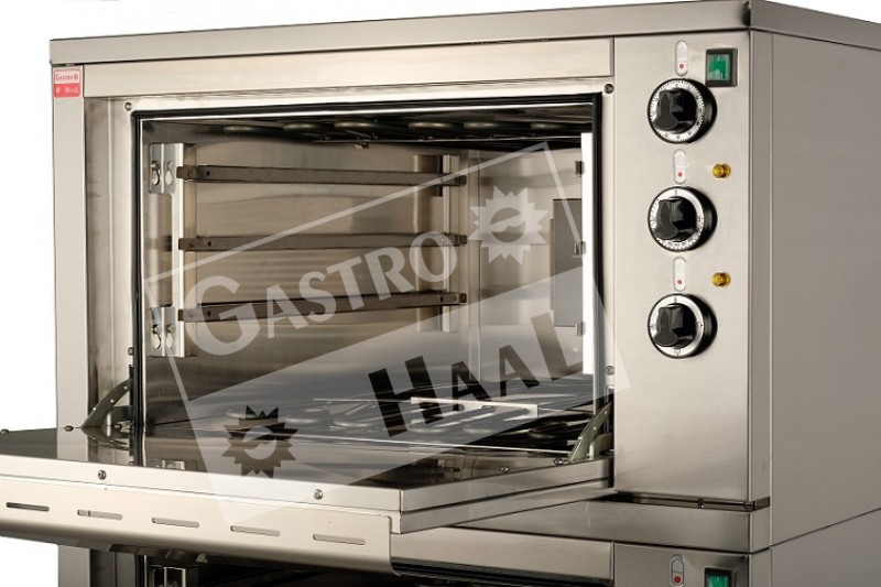 GASTROHAAL PCE-910 SC GN 2/1 PEC STATICKÁ + HORKOVZDUŠNÁ , PEKAŘSKÁ TROUBA,