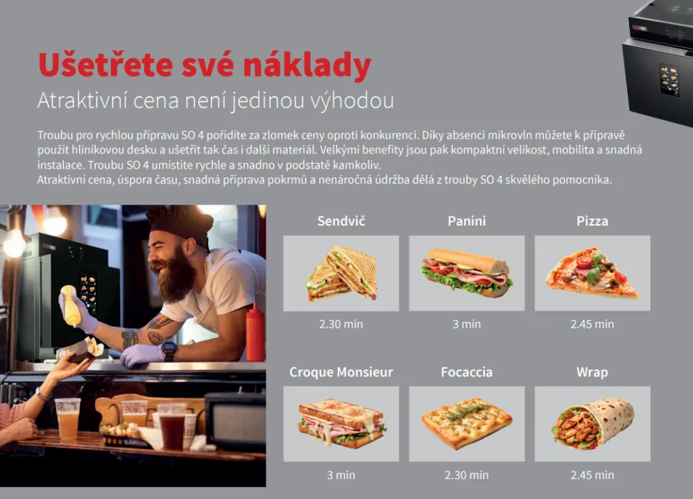 REDFOX SO 4 trouba pro RYCHLOU přípravu