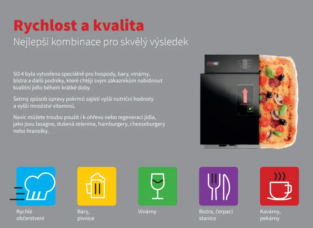 REDFOX SO 4 trouba pro RYCHLOU přípravu