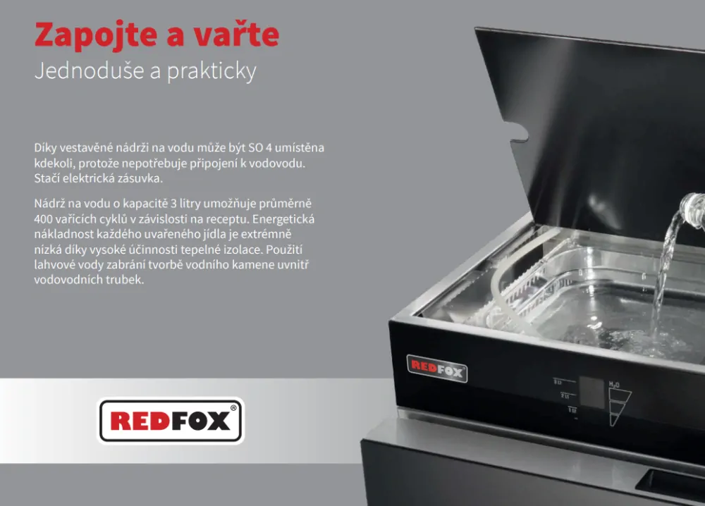 REDFOX SO 4 trouba pro RYCHLOU přípravu