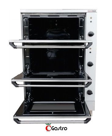 GASTROHAAL NS-1106 ELEKTRICKÁ PEC STATICKÁ , SMALTOVANÁ, jednokomorová
