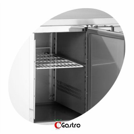 TEFCOLD  GS91 STŮL CHLADÍCÍ  2x dveře