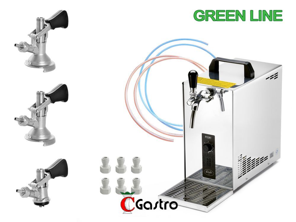 LINDR PYGMY 20/K Green Line VÝČEPNÍ ZAŘÍZENÍ (BAJONET,PLOCHÝ, KOMBI)