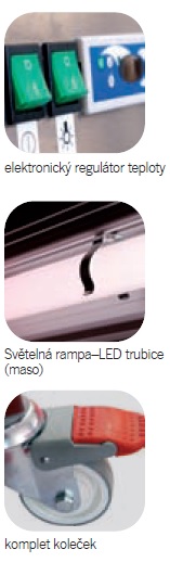 PULTOVÁ CHLADÍCÍ VITRÍNA TATIANA 1.7 S