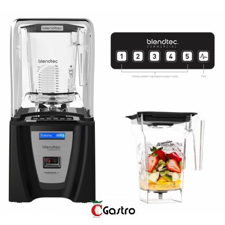 BLENDTEC CONNOISSEUR 825, 2x nádoba FourSide, protihlukový kryt
