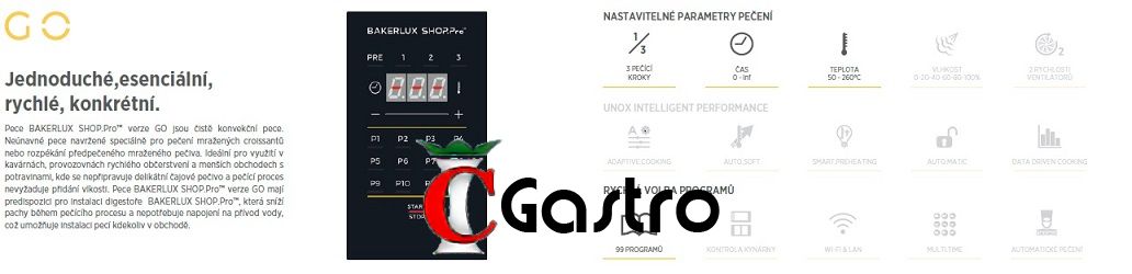 UNOX XEFR-04HS-EGDN PEC KONVEKČNÍ pekařská, horkovzdušná  