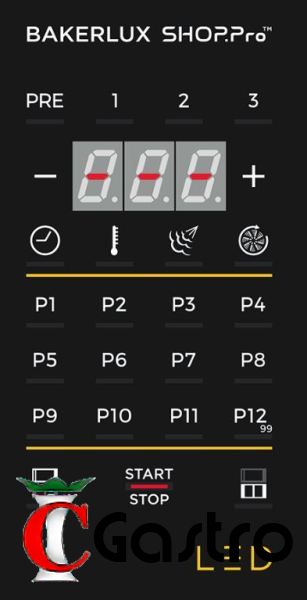 UNOX XEFR-04HS-ELDV  PEC KONVEKČNÍ pekařská LED