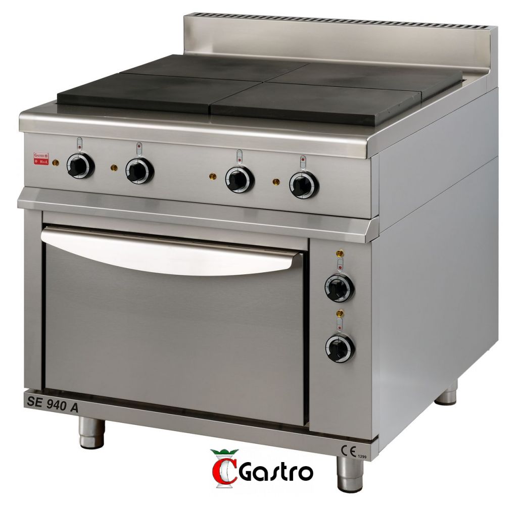 ELEKTRICKÝ SPORÁK SE-940 ASC s horkovzdušnou troubou 2/1, GASTROHAAL náhrada za SE-40