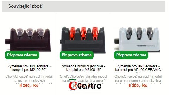  Chef's Choice CC-2100 BRUSIČ NOŽŮ ELEKTRICKÝ, brousek