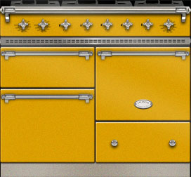 SPORÁK LACANCHE LG 1053 EG CHAGNY CLASSIC KOMBINOVANÝ 5hořáků, 1 plynová a 2 elektrické statické trouby, 1x gril, RETRO