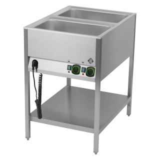 RM BMSK 2120 VODNÍ LÁZEŇ GN 2-1/1 STABILNÍ OVLÁDÁNÍ NA KRATŠÍ STRANĚ