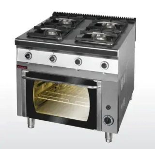 Plynový sporák s plynovou troubou KROMET 700.KG-4/PG-1 ,hořáků 4