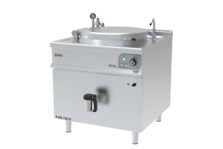 GastroHaal P.KG-150-O Plynový kotel okrouhlý 150l 