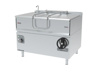 GastroHaal P.PE-9120 Elektrická sklopná smažící pánev 120 l nerezová vana