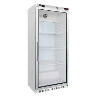 REDFOX DRR 400 G, PROSKLENÁ NEREZ SKŘÍŇ CHLADÍCÍ BÍLÁ, LEDNICE, CHLADNIČKA