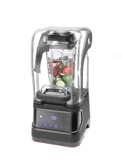 HENDI, 2,5L, Barový mixér digitální se zvukovou skříní,Černá, 220-240V/1680W