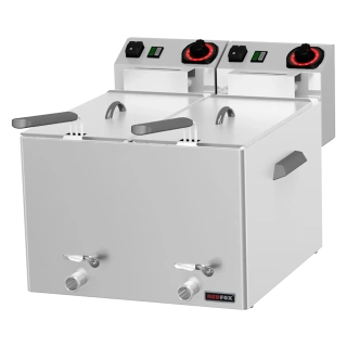 REDFOX FE 88 V FRITÉZA ELEKTRICKÁ 2 x 8Lt profi, s výpustí