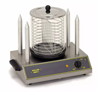 ROLLER GRILL CS 4E HOT DOG ČTYŘI TRNY ohřívač párků