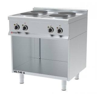 ELEKTRICKÝ SPORÁK VE-740 A s podestavbou GASTROHAAL