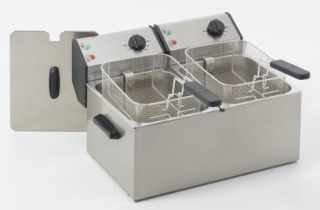 ROLLER GRILL FD 50 D 2 x 5 L. FRITÉZA ELEKTRICKÁ profi