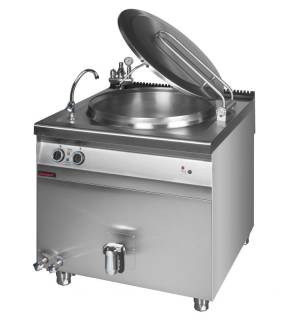 Elektrický varný kotel KROMET 900.BEK-200 / nepřímý ohřev - 200 ltr