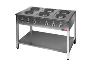 KROMET 000.KE-6M Elektrický sporák 6 ploten VAŘIDLO