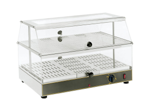 ROLLER GRILL WD 200 VITRÍNA VYHŘÍVANÁ SAMOOBSLUŽNÁ