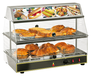 ROLLER GRILL WDL 200 VITRÍNA VYHŘÍVANÁ SAMOOBSLUŽNÁ