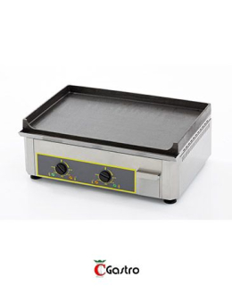 ROLLER GRILL PSF 600 E GRILOVACÍ DESKA, ELEKTRICKÁ, HLADKÁ, LITINOVÁ