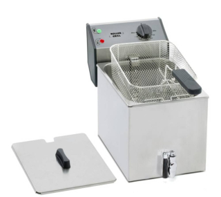 ROLLER GRILL FD 80 R FRITÉZA ELEKTRICKÁ 8Lt profi s výpustným kohoutem
