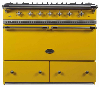 SPORÁK LACANCHE LCF 1052G CLUNY TRADITION, kombinovaný,4 hořáky, varná deska, 1 plynová a 1 elektrická statická trouba, RETRO
