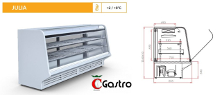 IGLOO JULIA 1.3 VITRÍNA STATICKÁ